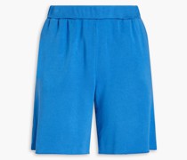 Sunburst Shorts aus Fleece aus einer Stretch-MicroModal®-Baumwollmischung