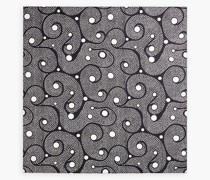 Florence Schal aus Seiden-Twill mit Print