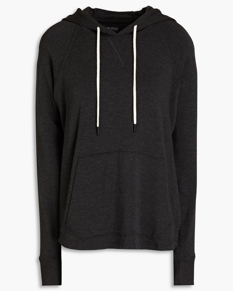SPLITS59 Damen Hoodie aus Fleece aus Stretch-Modal