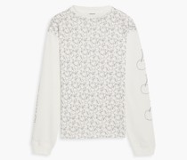 Sweatshirt aus Baumwoll-Jersey mit Print