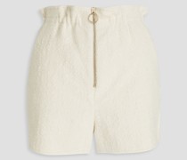 Shorts aus Bouclé aus einer Baumwollmischung 0