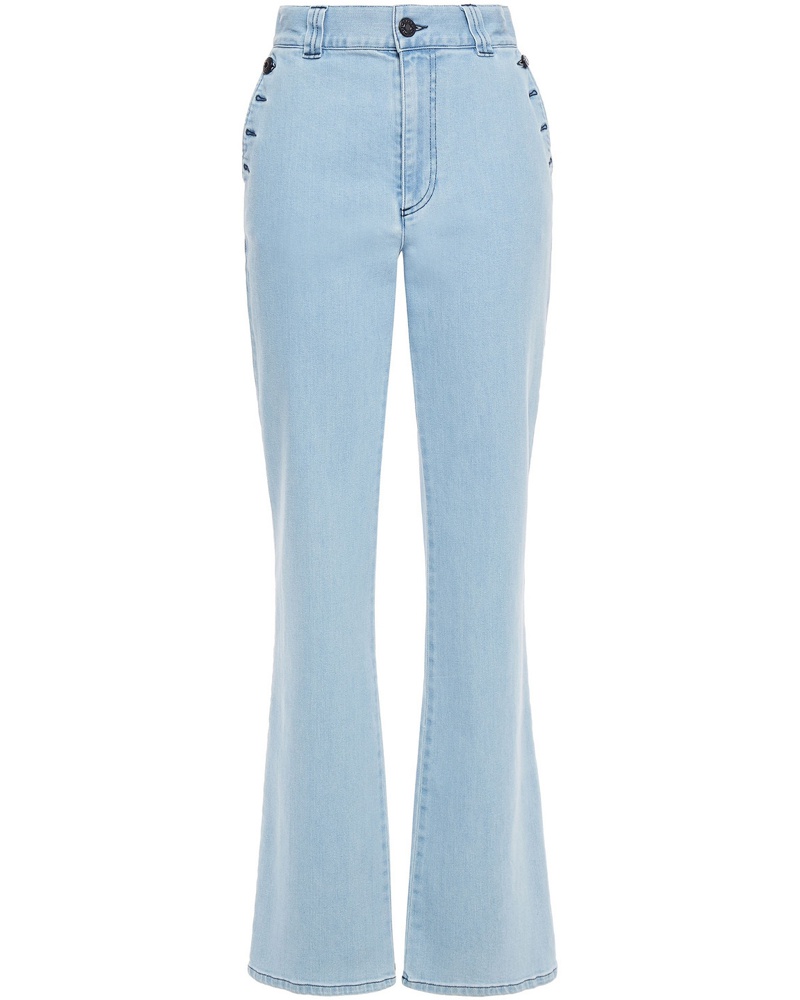 See by Chloé Damen Hoch sitzende Schlagjeans