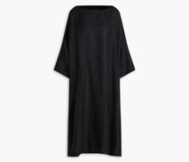 Meliertes Kleid aus Tweed aus einer Alpakamischung 0