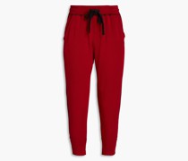 Reena Cropped Track Pants aus Fleece aus Stretch-Modal