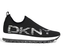 Azer Sneakers aus Stretch-Strick mit Logoapplikation