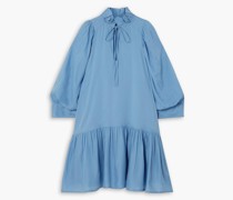 Marais Minikleid aus Tencel® mit eingewebten Punkten S