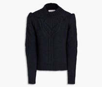 Telio Rollkragenpullover aus meliertem Strick 0