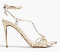 Safiya Sandalen aus Kunstleder mit -Effekt