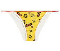 Tief sitzendes Bikini-Höschen mit floralem Print