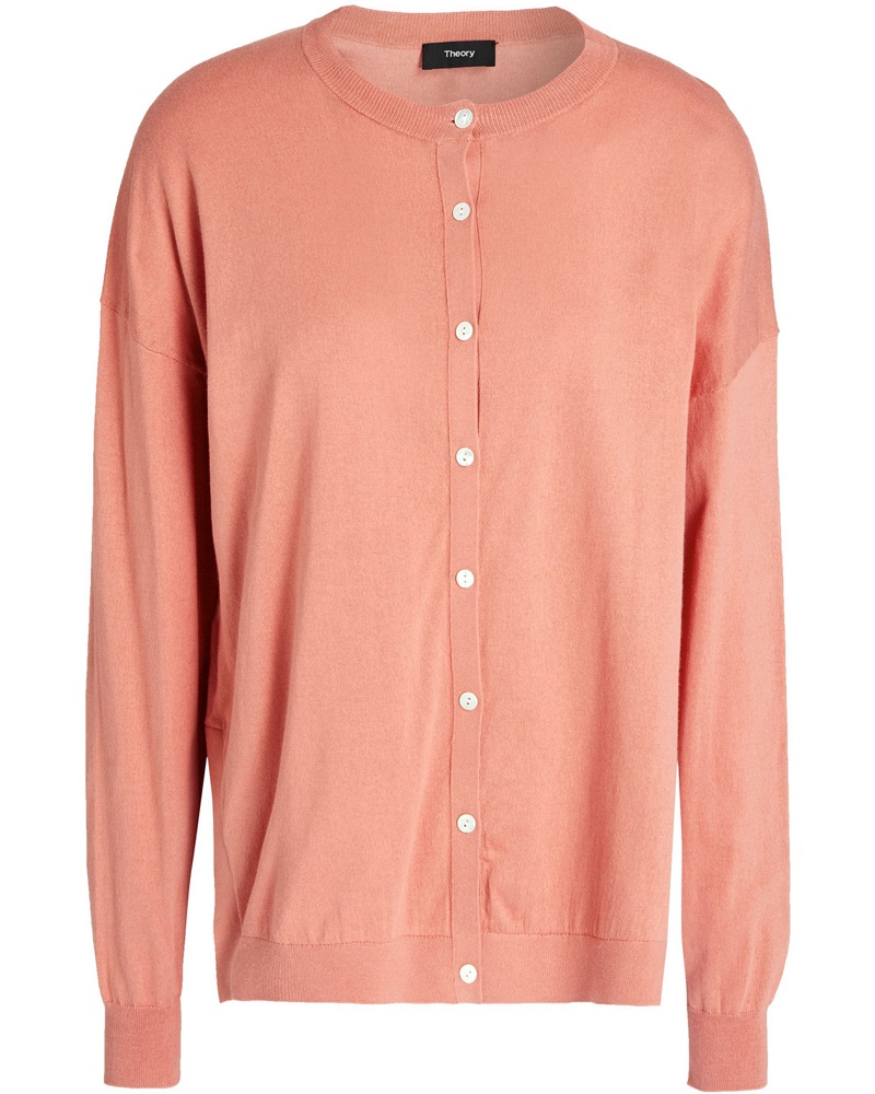 Theory Damen Cardigan aus einer Baumwollmischung