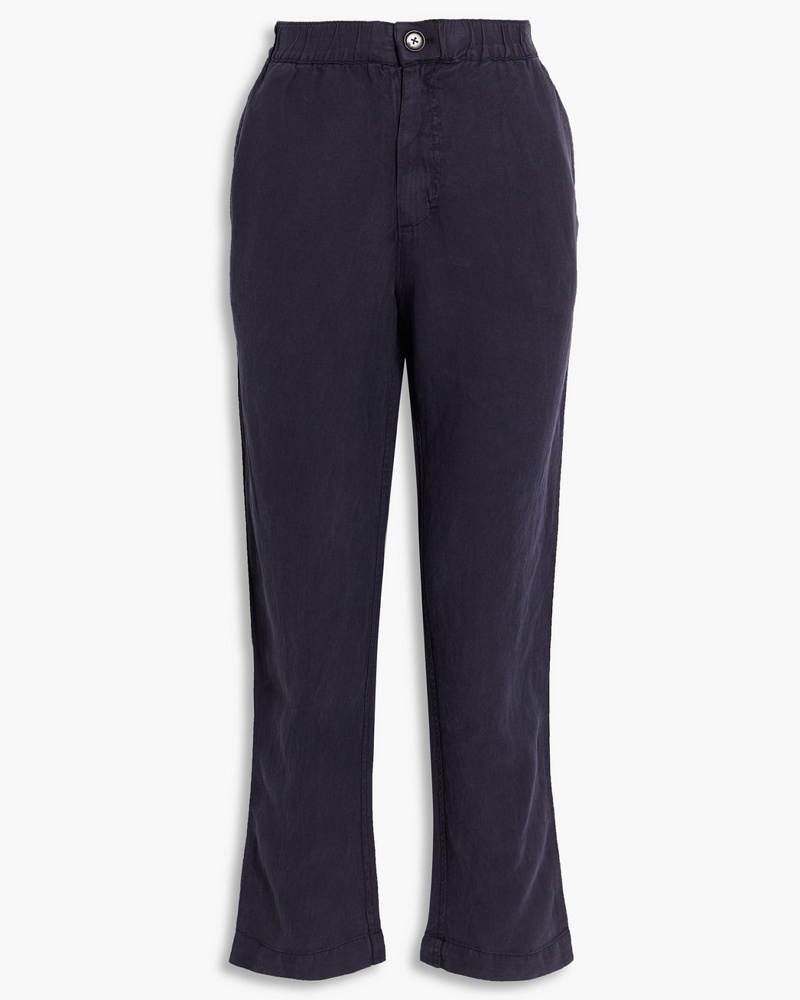 Alex Mill Damen Hose mit geradem Bein aus Twill aus einer Leinen- Tencel®-Baumwollmischung