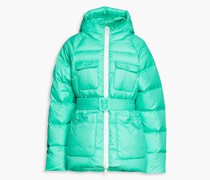 Berlin Daunenjacke aus gestepptem Shell mit Kapuze