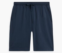 Shorts aus Baumwollfrottee