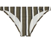 The Rachel tief sitzendes Bikini-Höschen mit Streifen