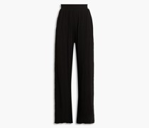 Track Pants aus Baumwoll-Jersey mit Flammgarneffekt S