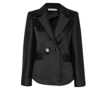 Una doppelreihiger Blazer au einer Baumwoll-eidenmichung