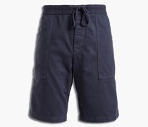 Shorts mit Tunnelzug aus Baumwoll-Jersey