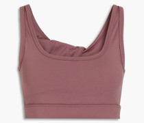 Bari Sport-BH aus Stretch-Jersey mit Twist-Detail