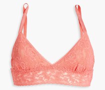 Signature Bralette aus elastischer Spitze S