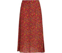 Rana Midirock aus Crêpe de Chine mit Print