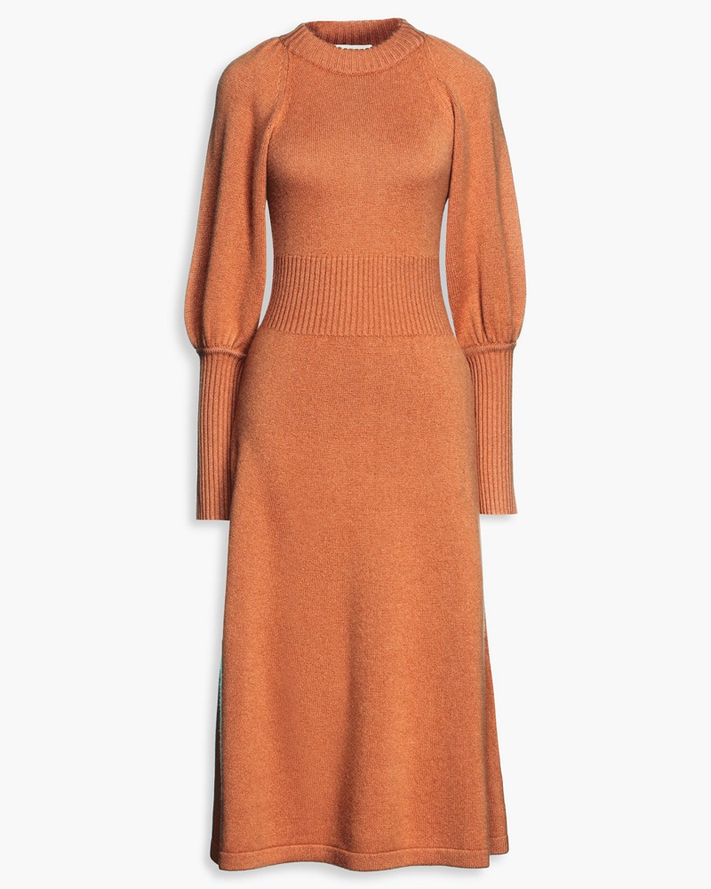 Zimmermann Damen Midikleid aus einer Kaschmirmischung 00
