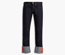 Jeans aus bemaltem Denim