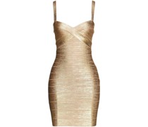 Minikleid aus Bandage mit -Effekt