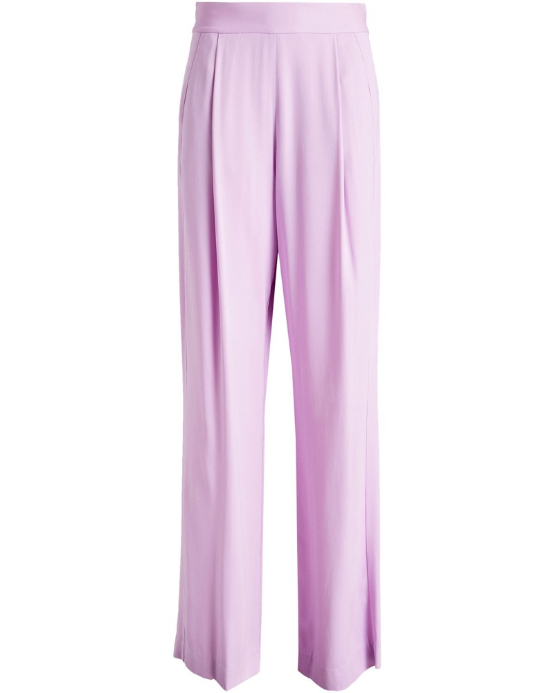 mason by michelle mason Damen Hose mit weitem Bein und Falten aus Cady