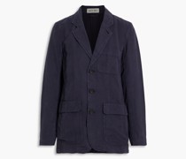 Blazer aus Twill aus einer Leinen-, Tencel®-Baumwollmischung