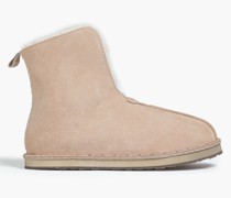 Ankle Boots aus Shearling