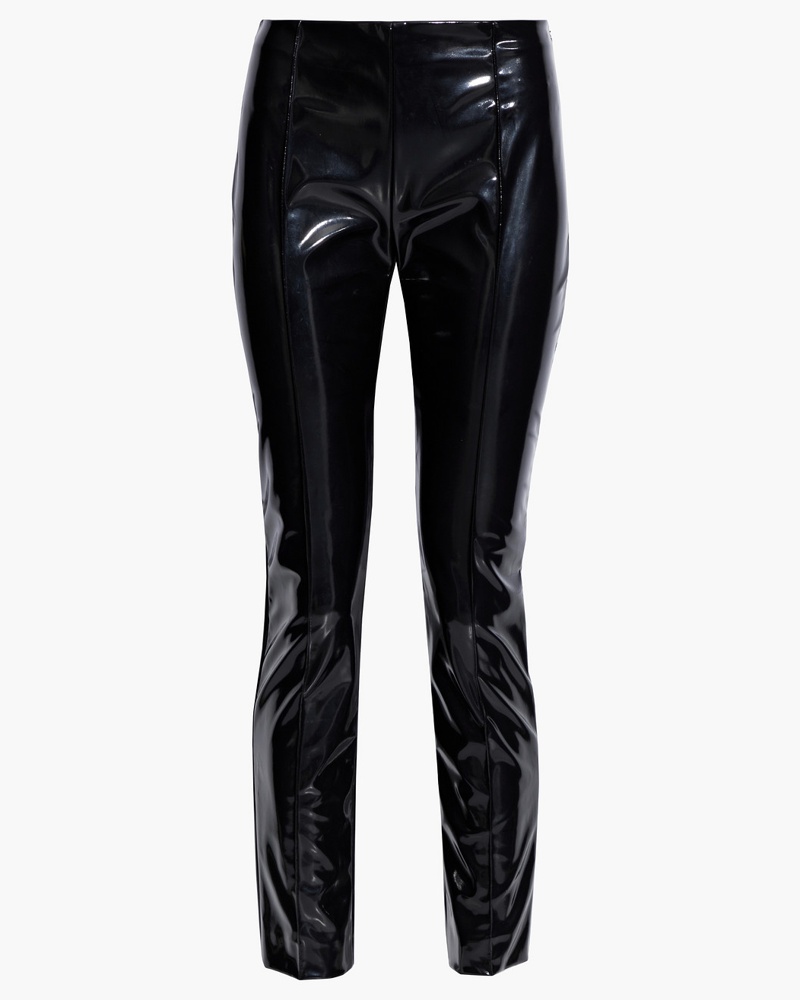 Valentino Garavani Damen Eng geschnittene Hose aus Vinyl