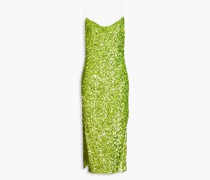 Sanza Midikleid aus Tüll mit Pailletten