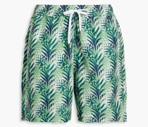 Charles halblange Badeshorts mit Print S