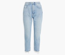 Lela hoch sitzende Skinny Jeans inDistressed-Optik 27