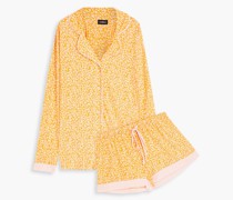 Bella Pyjama aus Jersey aus einer Pima-Baumwoll-Modalmischung mit floralem Print