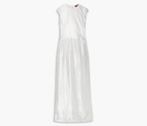 Winona Maxikleid aus vorgewaschenem Satin