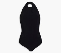 Neckholder-Badeanzug mit Cut-outs