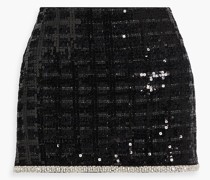 Alice OliviaRubi Minirock aus Tweed mit Verzierung