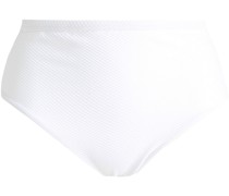 Hoch itzende Bikini-Höchen au tretch-Piqué