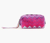 Bedruckte Kosmetiktasche aus Frottee