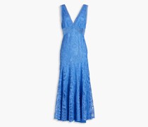 Midikleid aus Makramee-Spitze