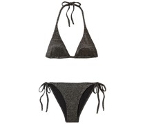 Pamela Triangel-Bikini mit Metallic-Effekt