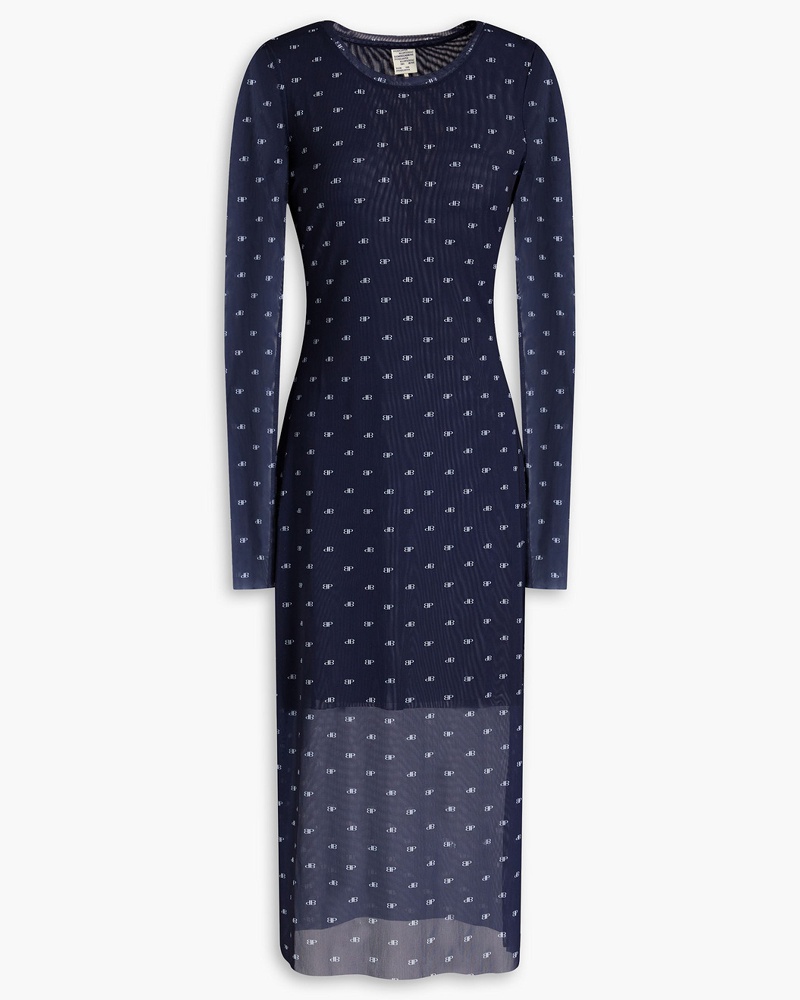 Baum und Pferdgarten Damen Jolanda Midikleid aus Mesh mit Print