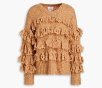 Aurelia Strickpullover mit Fransen S