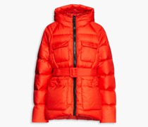 Berlin Daunenjacke aus gestepptem Shell mit Kapuze