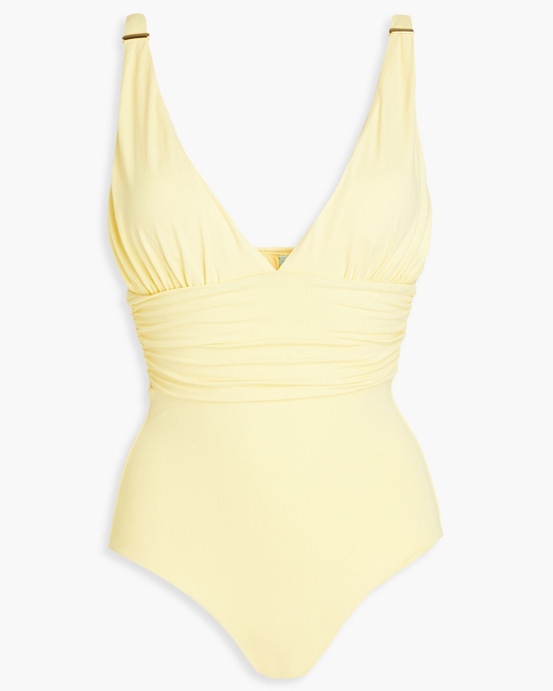 Melissa Odabash Damen Panarea Badeanzug mit Raffungen