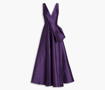 Drapierte Robe aus Mikado