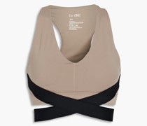 Corso zweifarbiger Sport-BH aus Stretch-Jersey