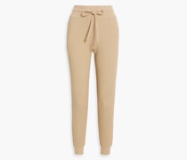 Track Pants aus einer gerippten Baumwollmischung