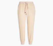 Track Pants aus Seersucker aus Bauwollgaze